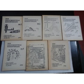 DIN DOCUMENTELE REZISTENTEI - 7 volume ( 1,2,4,5,6,7,8 ) - Arhiva Asociatiei fostilor detinuti politici din Romania